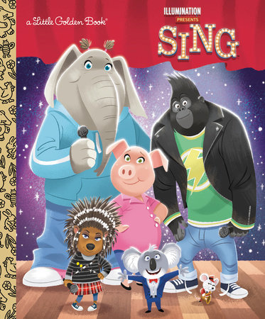 Illumination’s Sing Little Golden Book cover