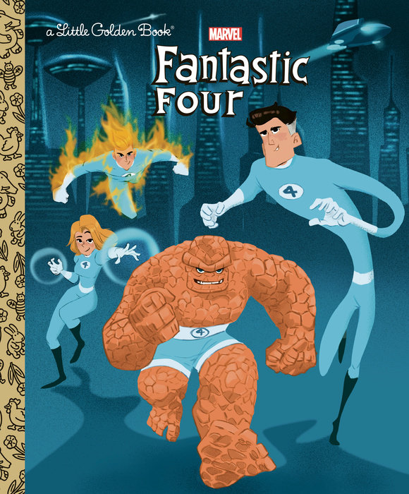 Fantastic Four Little Golden Book cover