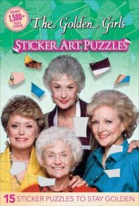 Golden Girls Sticker Art Puzzles cover
