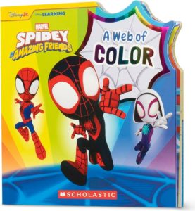 Spidey and His Amazing Friends: A Web of Color cover